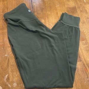 Women’s green lululemon align jogger pant size 4